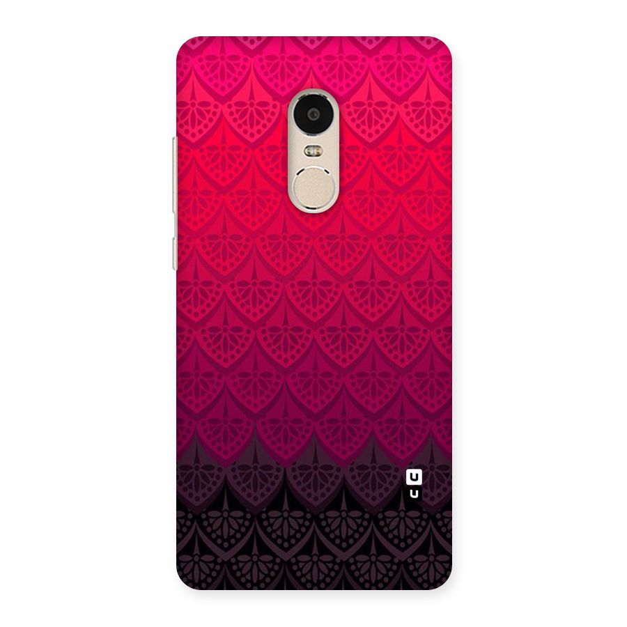Shades Red Design Back Case for Xiaomi Redmi Note 4