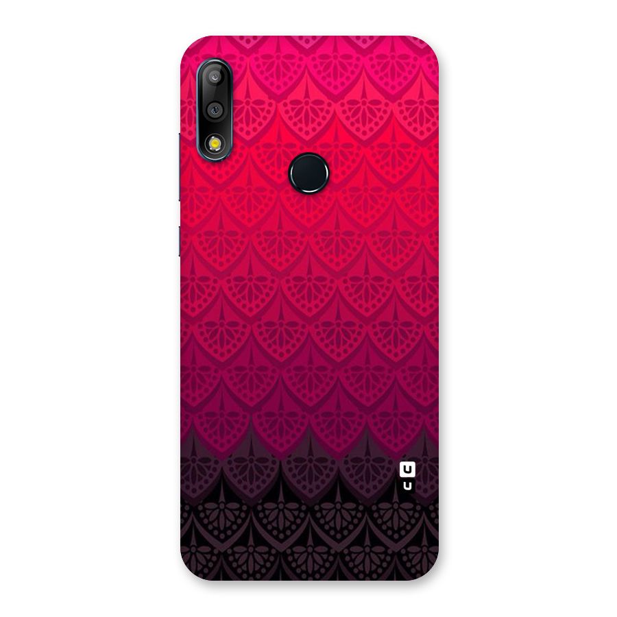 Shades Red Design Back Case for Zenfone Max Pro M2