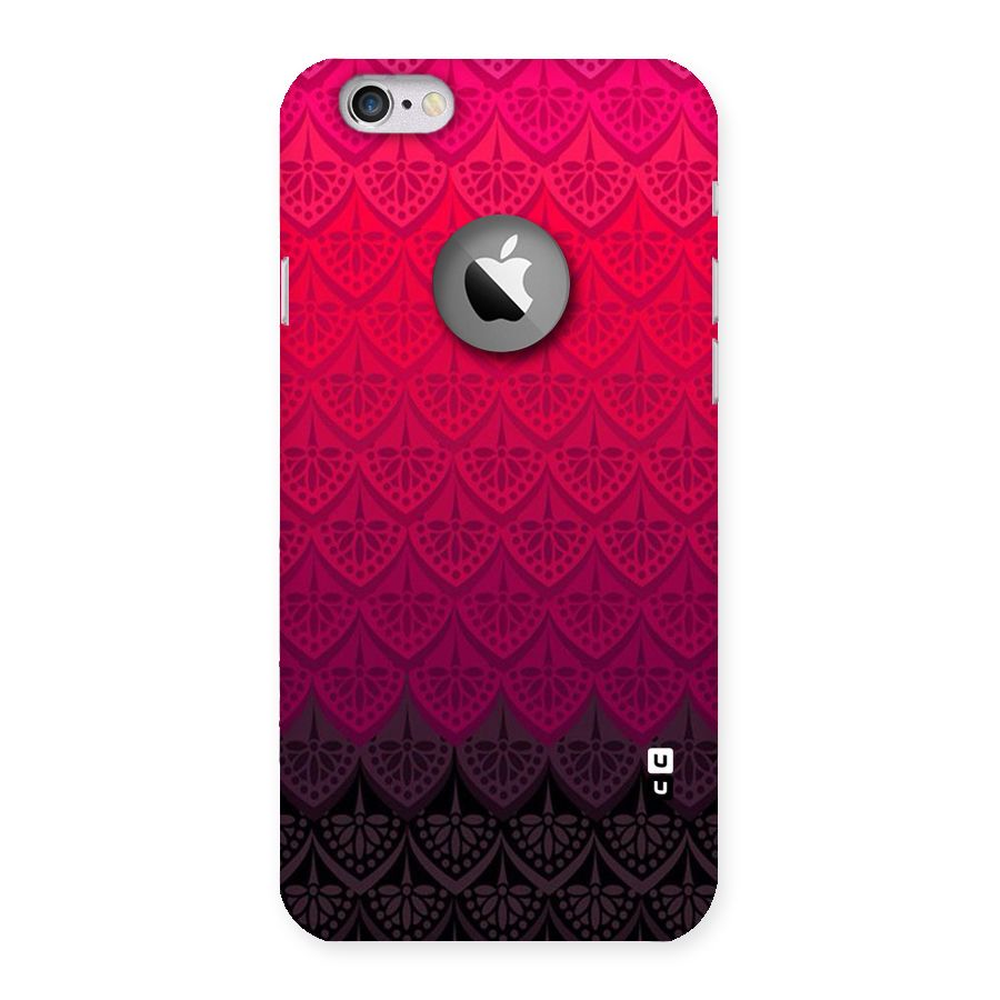 Shades Red Design Back Case for iPhone 6 Logo Cut