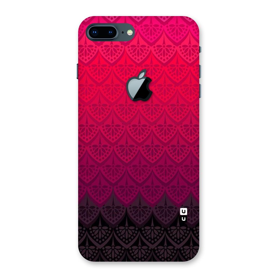 Shades Red Design Back Case for iPhone 7 Plus Apple Cut