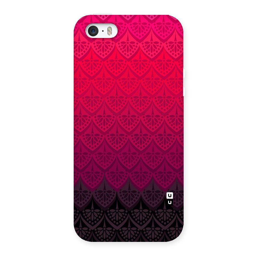 Shades Red Design Back Case for iPhone SE