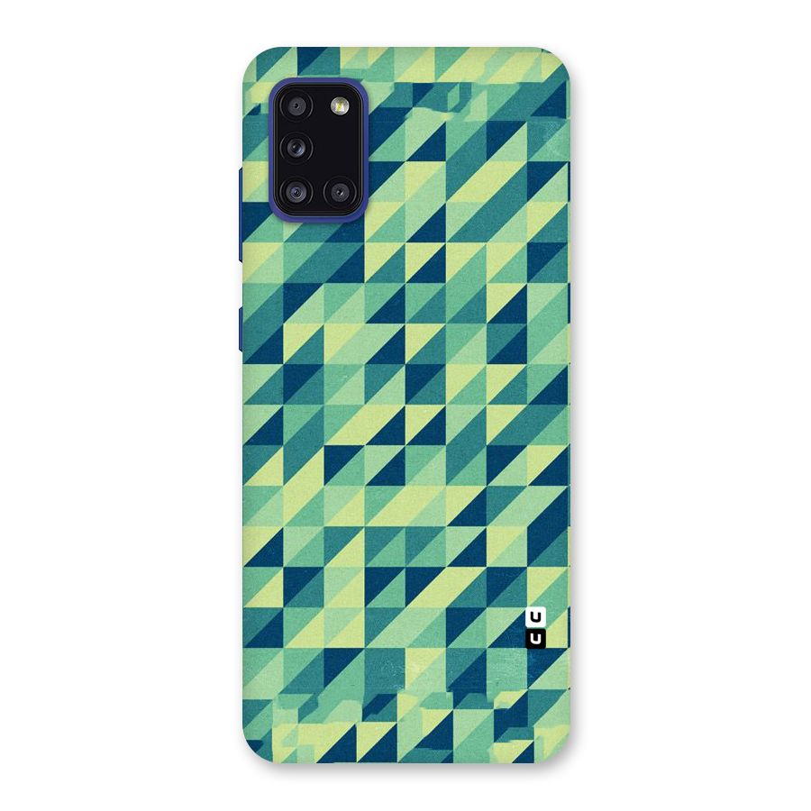 Shady Green Back Case for Galaxy A31