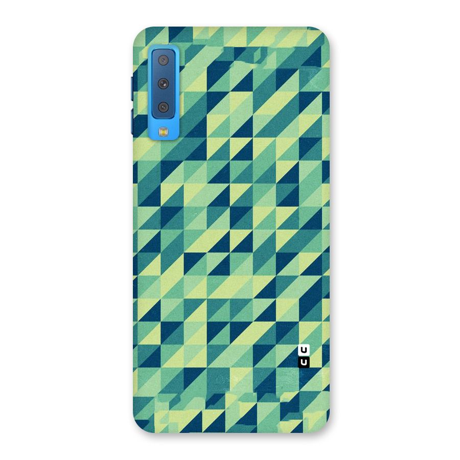 Shady Green Back Case for Galaxy A7 (2018)