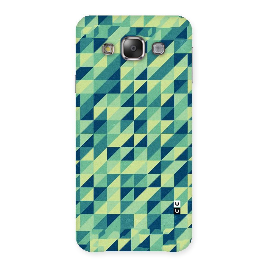 Shady Green Back Case for Galaxy E7