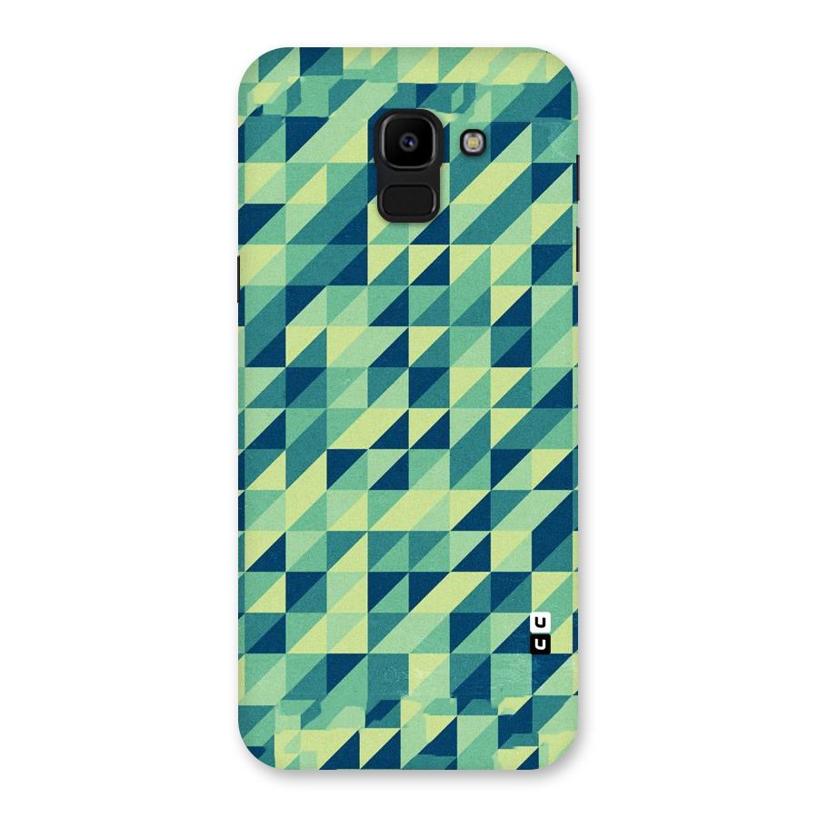 Shady Green Back Case for Galaxy J6