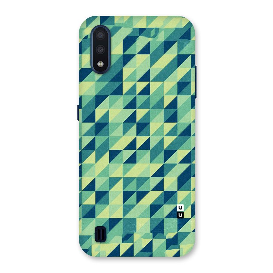 Shady Green Back Case for Galaxy M01