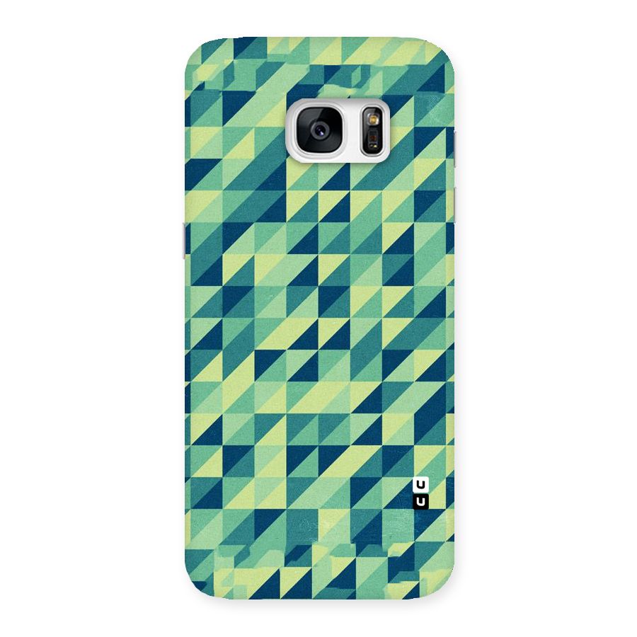 Shady Green Back Case for Galaxy S7 Edge