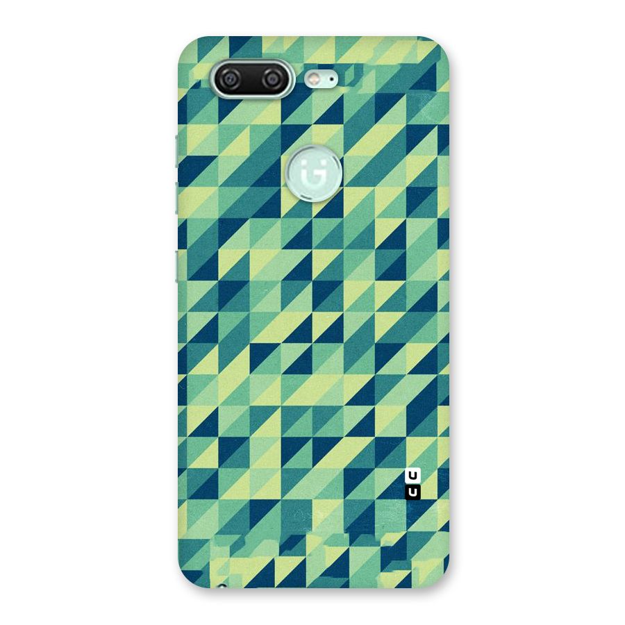 Shady Green Back Case for Gionee S10