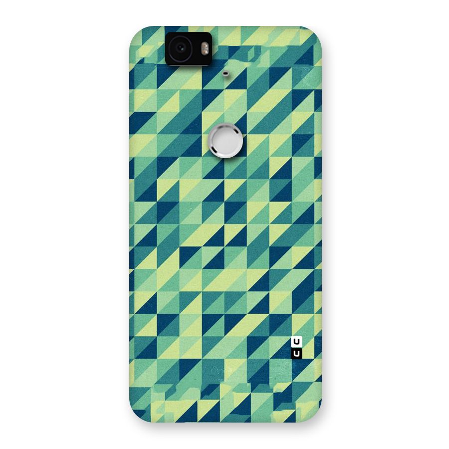 Shady Green Back Case for Google Nexus-6P