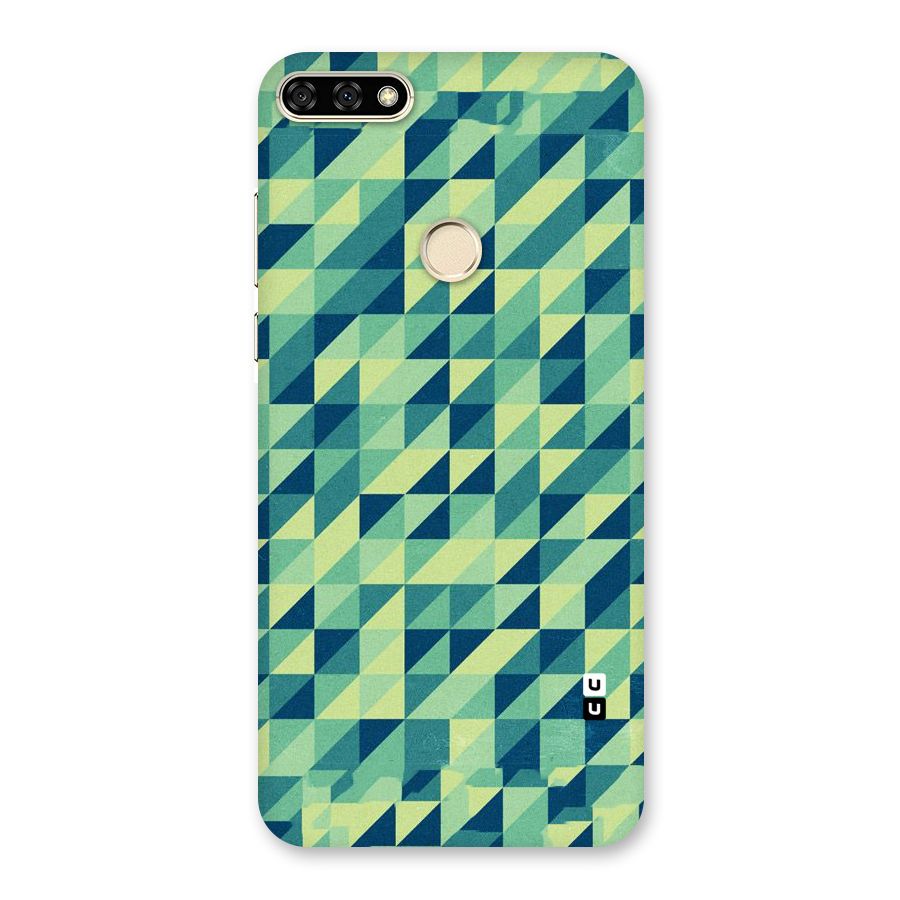 Shady Green Back Case for Honor 7A