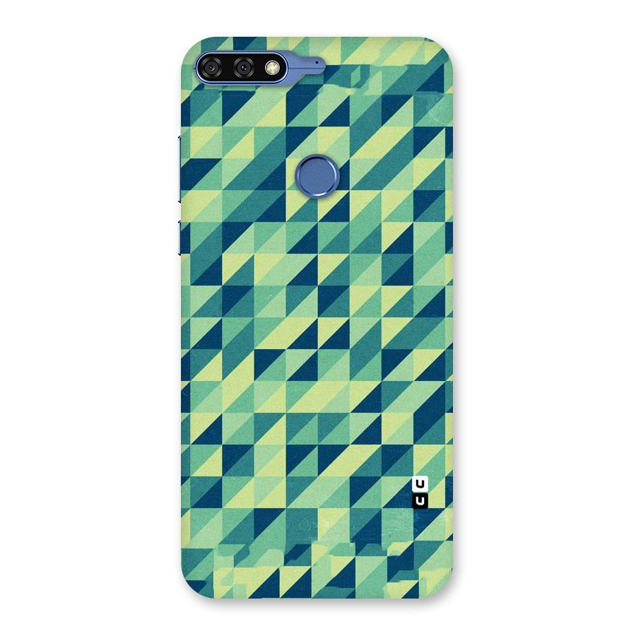 Shady Green Back Case for Honor 7C
