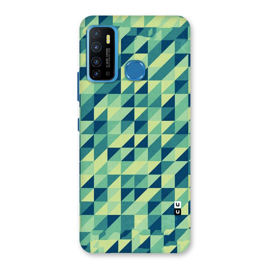 Shady Green Back Case for Infinix Hot 9