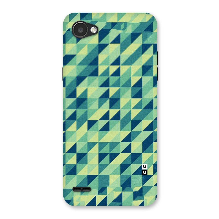 Shady Green Back Case for LG Q6