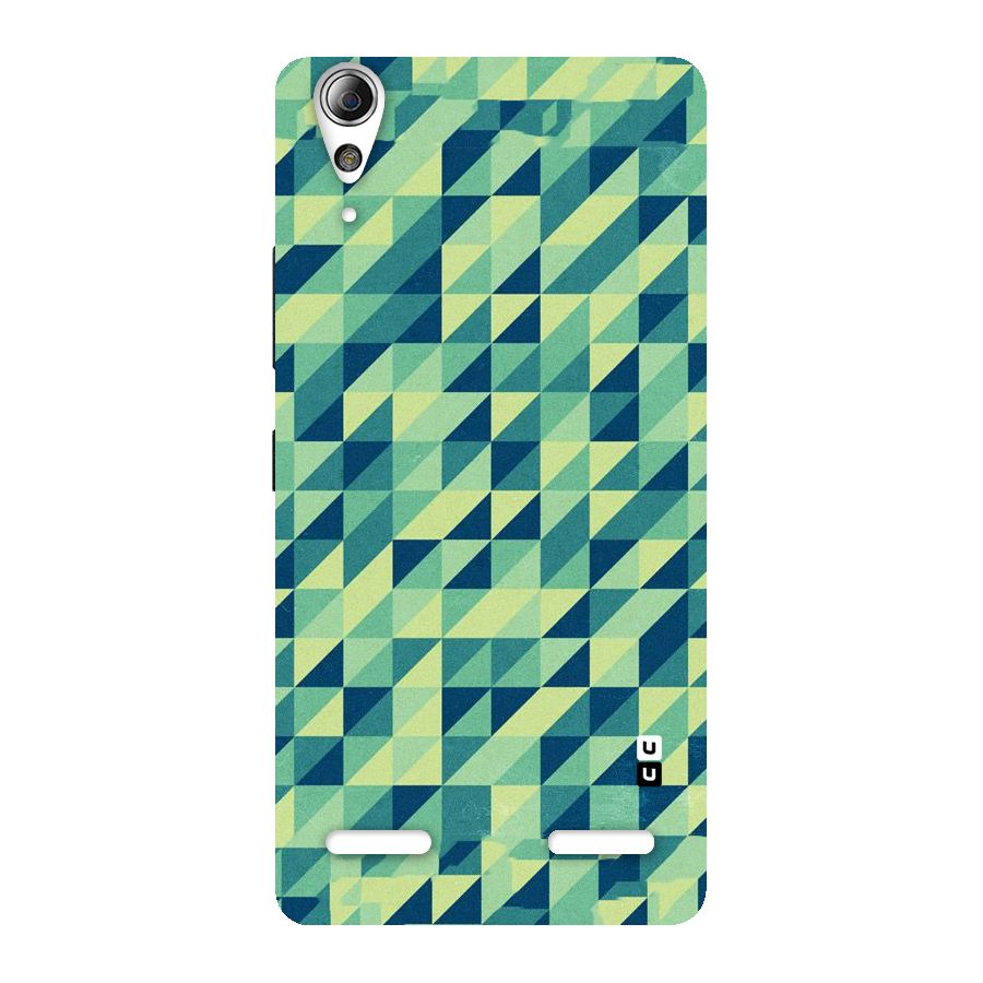 Shady Green Back Case for Lenovo A6000 Plus
