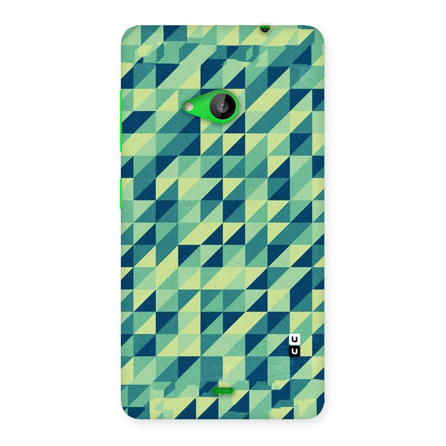 Shady Green Back Case for Lumia 535