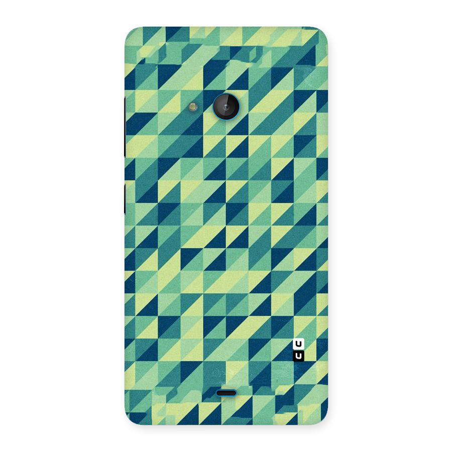 Shady Green Back Case for Lumia 540