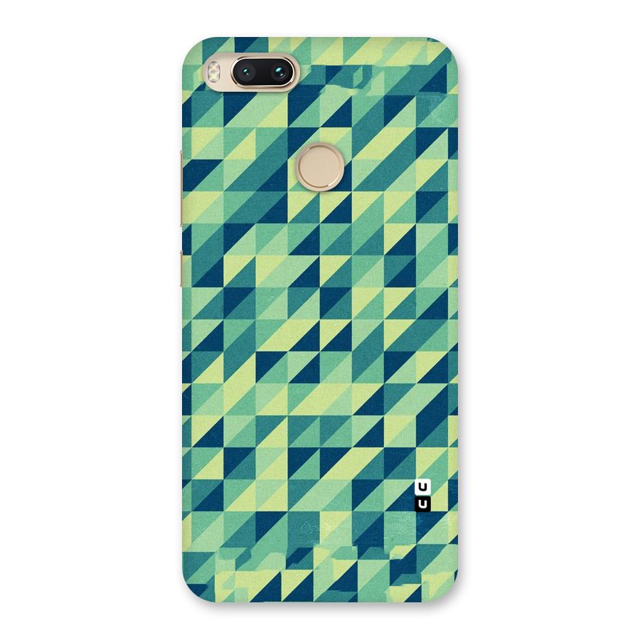 Shady Green Back Case for Mi A1