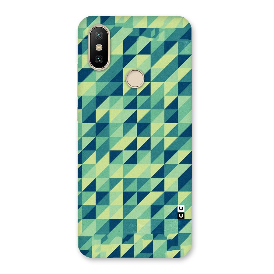 Shady Green Back Case for Mi A2