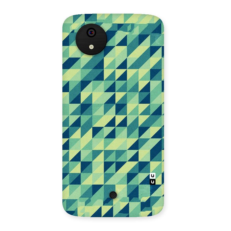 Shady Green Back Case for Micromax Canvas A1