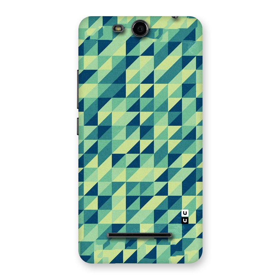 Shady Green Back Case for Micromax Canvas Juice 3 Q392