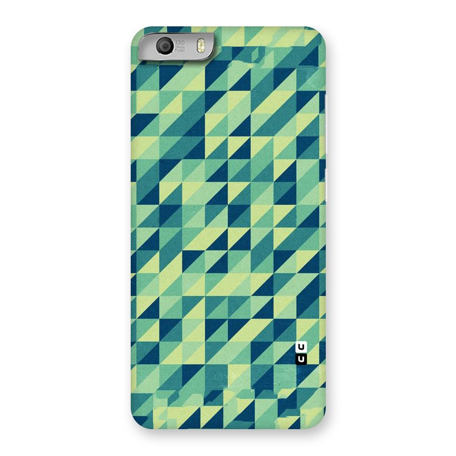 Shady Green Back Case for Micromax Canvas Knight 2