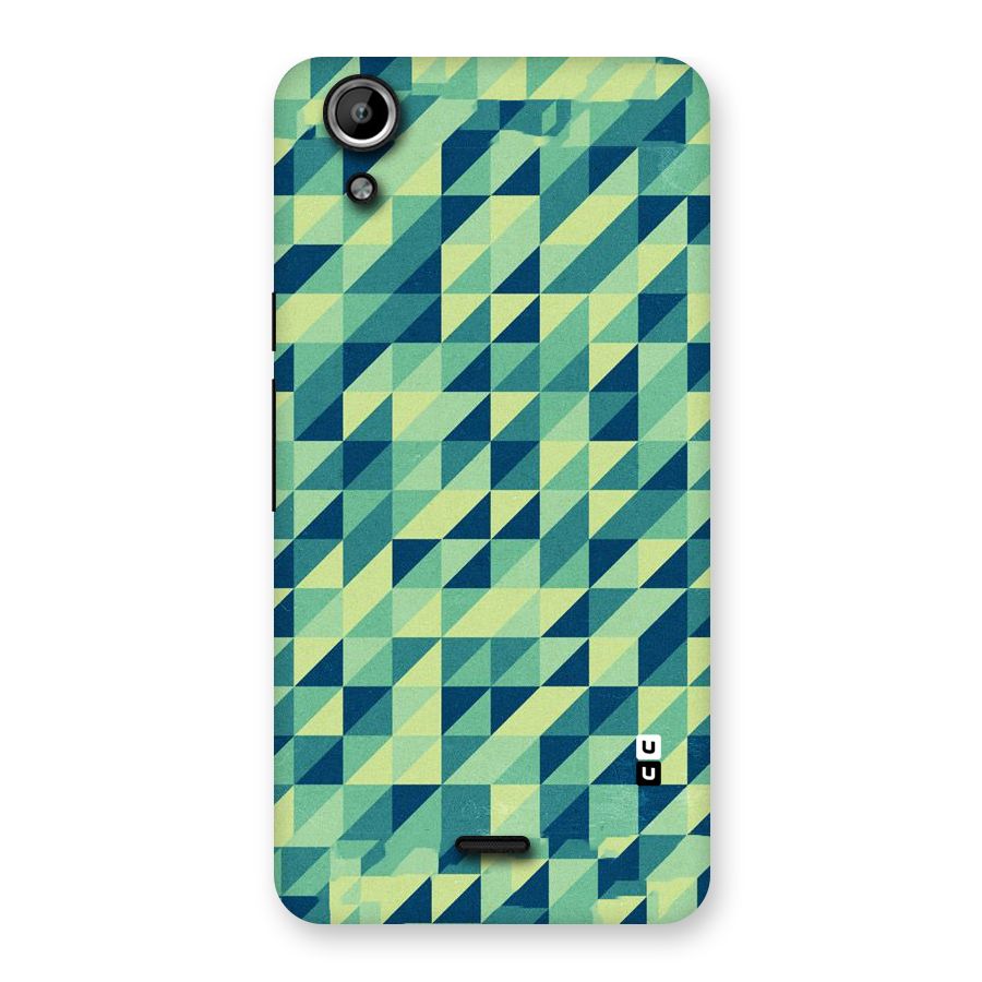 Shady Green Back Case for Micromax Canvas Selfie Lens Q345