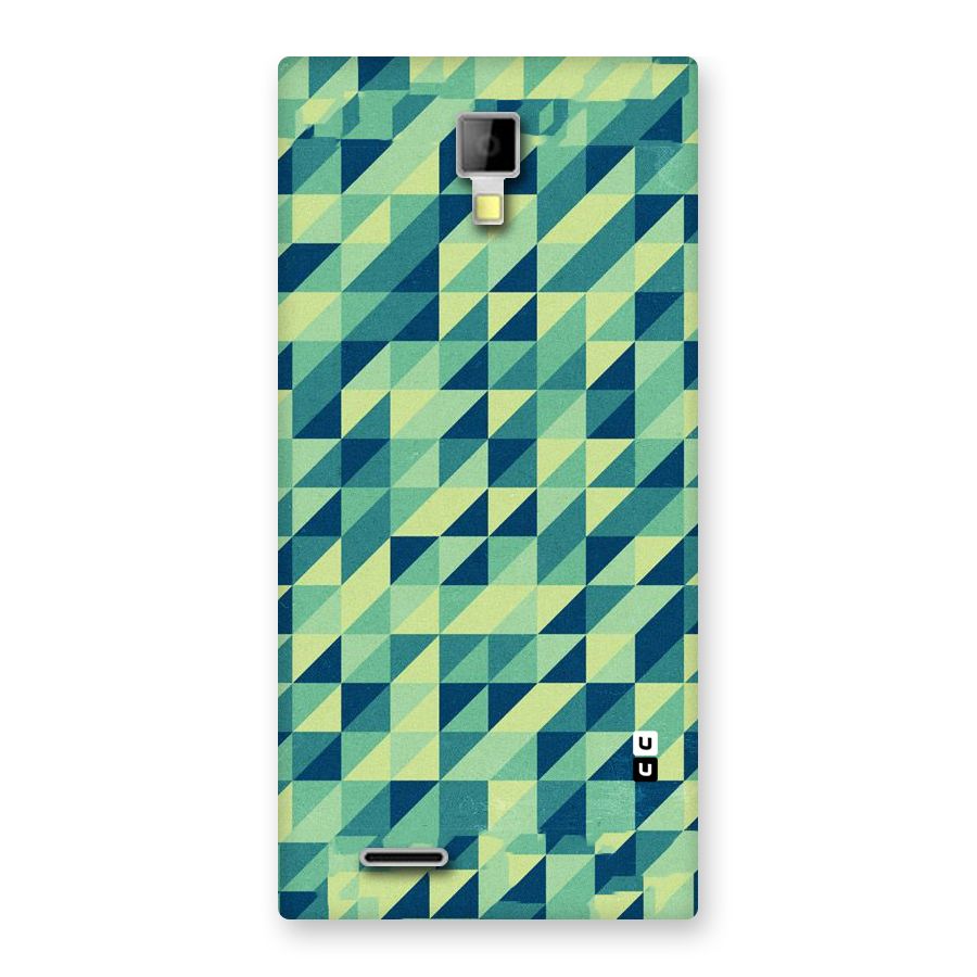 Shady Green Back Case for Micromax Canvas Xpress A99