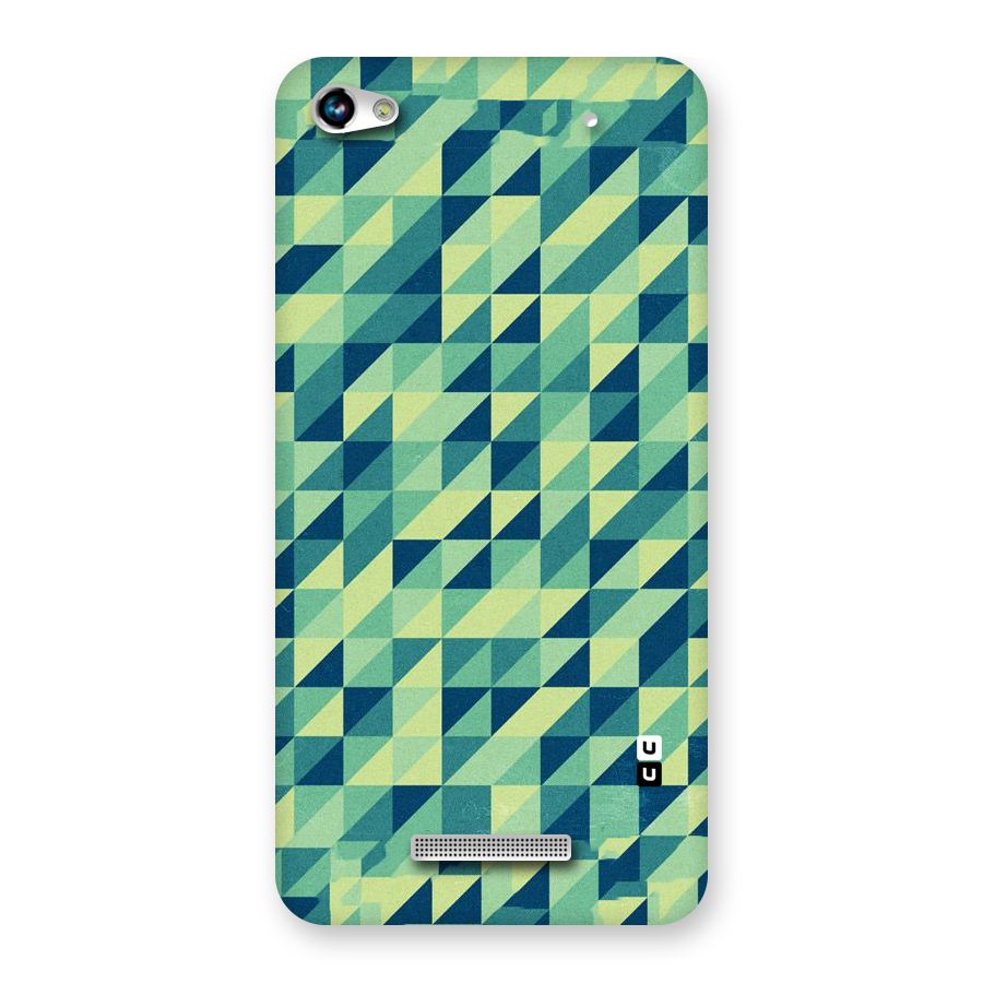 Shady Green Back Case for Micromax Hue 2
