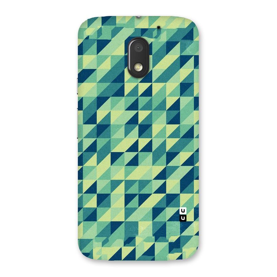 Shady Green Back Case for Moto E3 Power