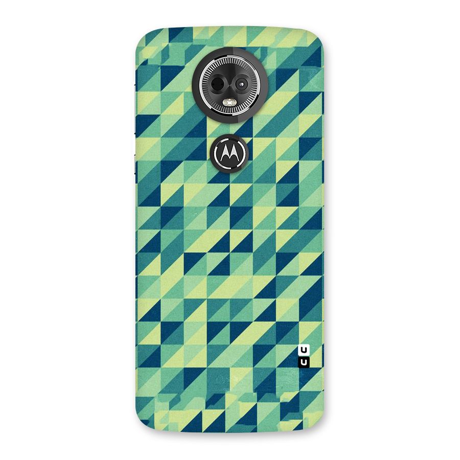 Shady Green Back Case for Moto E5 Plus