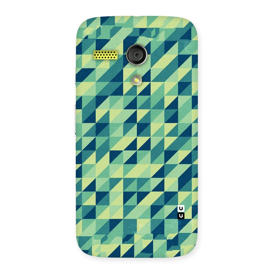 Shady Green Back Case for Moto G