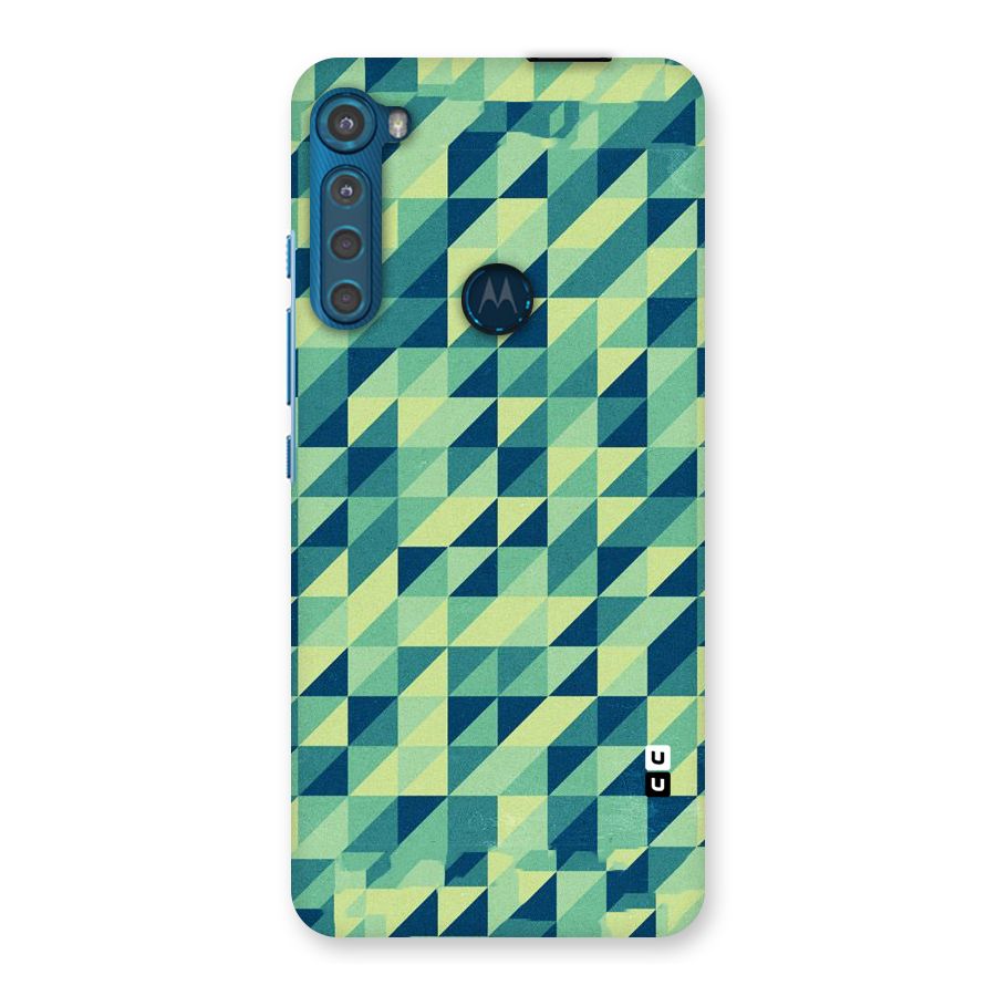 Shady Green Back Case for Motorola One Fusion Plus
