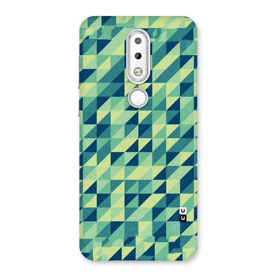 Shady Green Back Case for Nokia 6.1 Plus