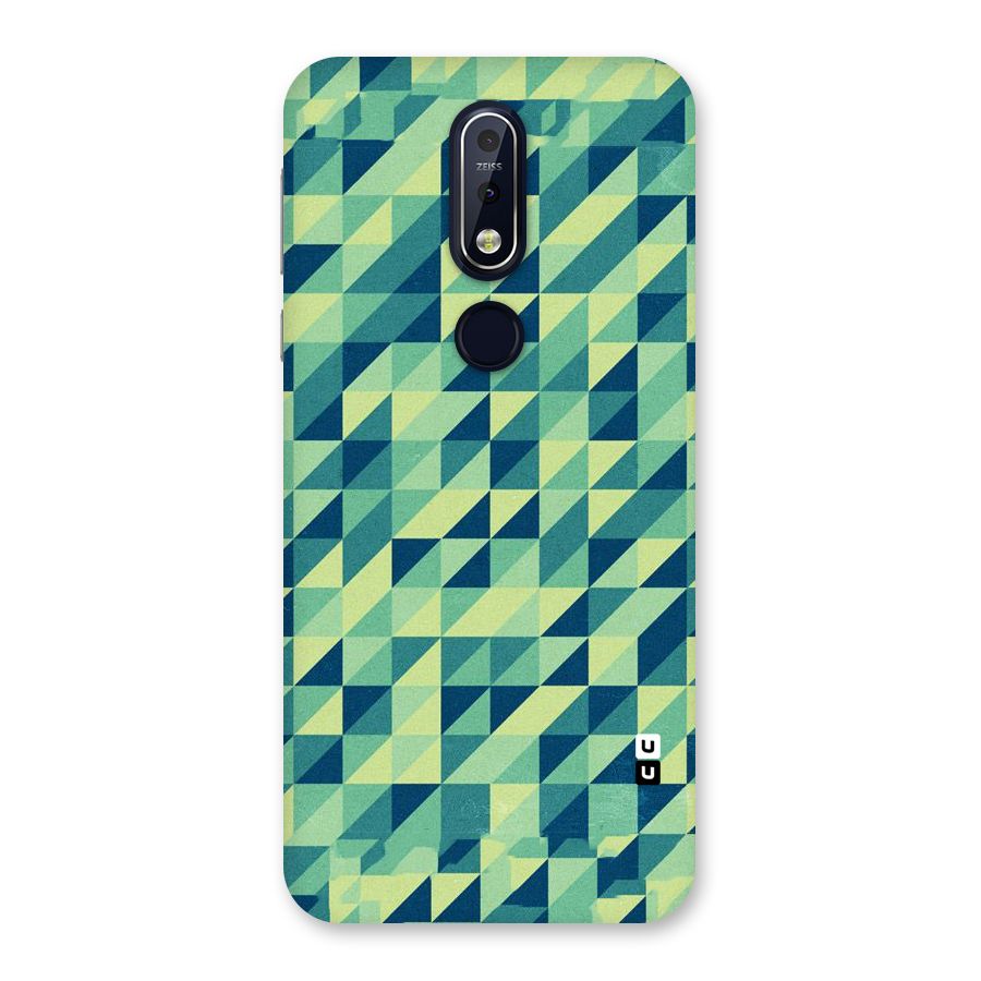 Shady Green Back Case for Nokia 7.1