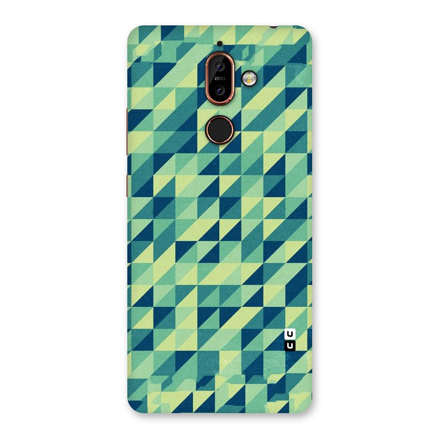 Shady Green Back Case for Nokia 7 Plus