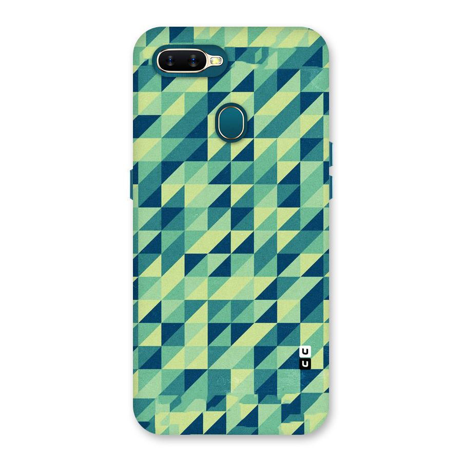 Shady Green Back Case for Oppo A12s
