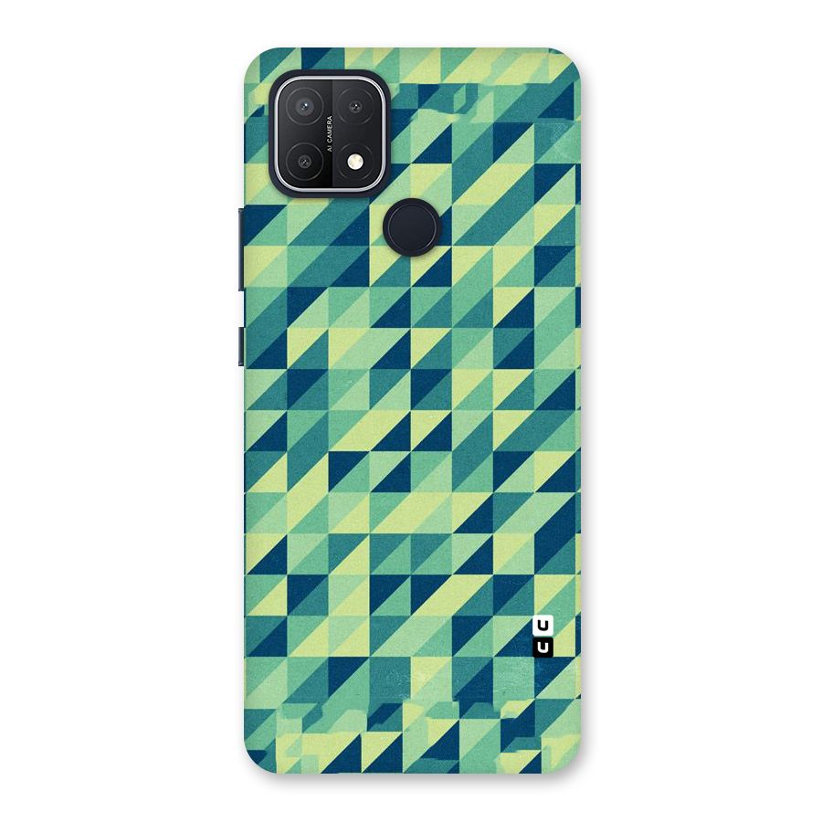 Shady Green Back Case for Oppo A15