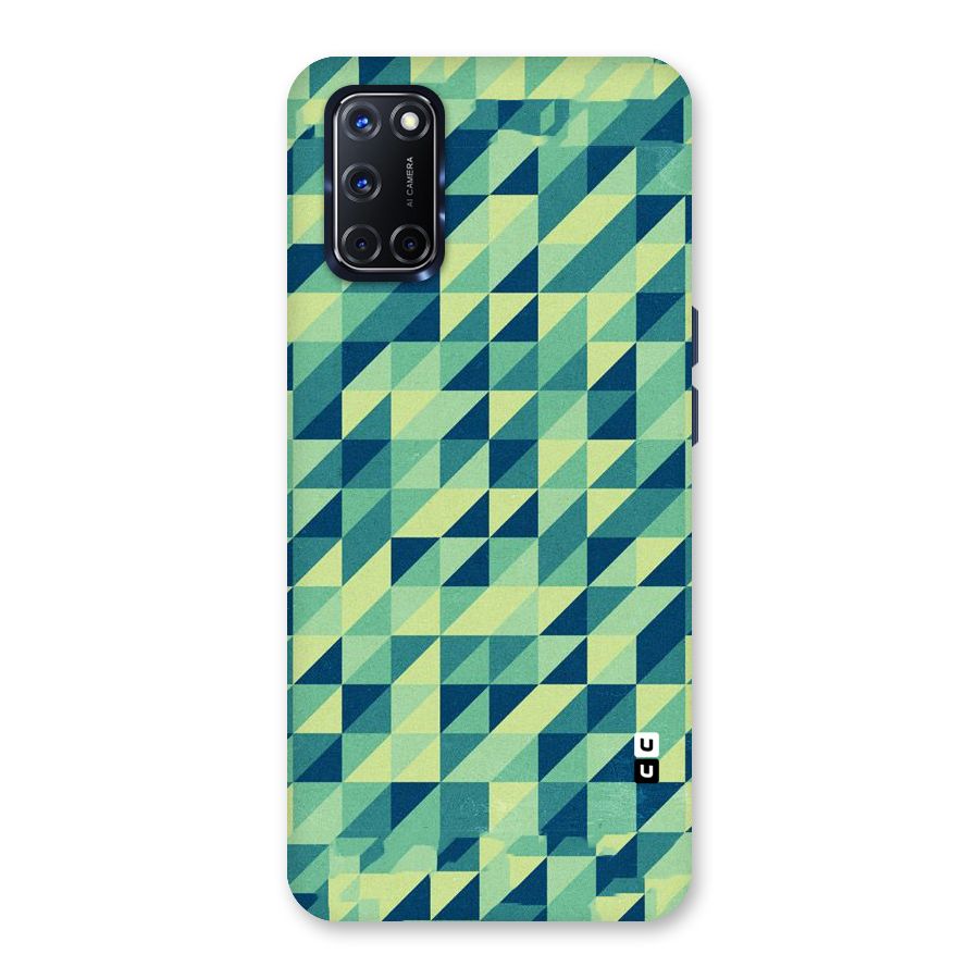 Shady Green Back Case for Oppo A52