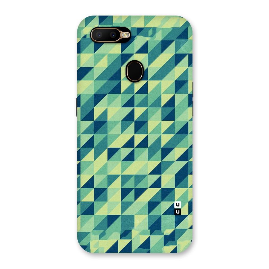 Shady Green Back Case for Oppo A5s