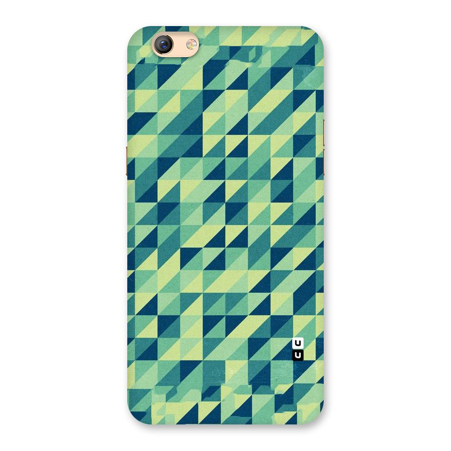 Shady Green Back Case for Oppo F3 Plus