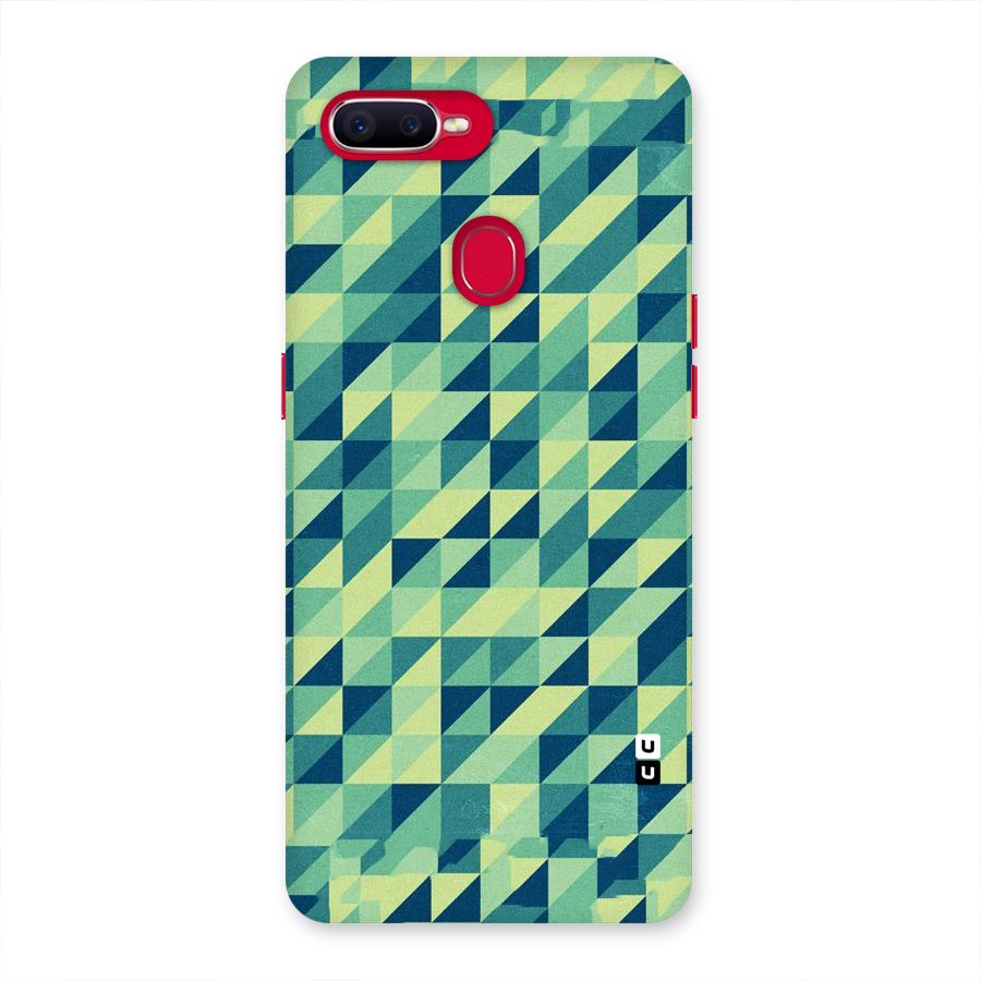 Shady Green Back Case for Oppo F9 Pro