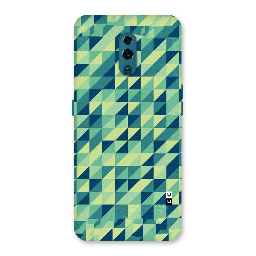 Shady Green Back Case for Oppo Reno