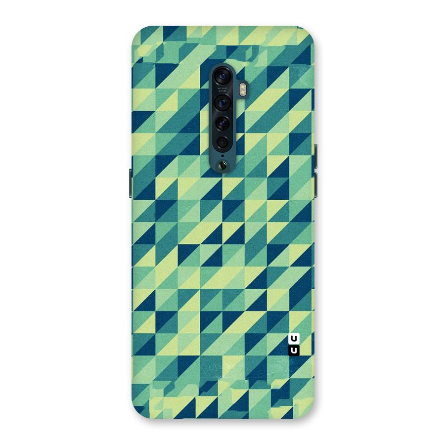 Shady Green Back Case for Oppo Reno2