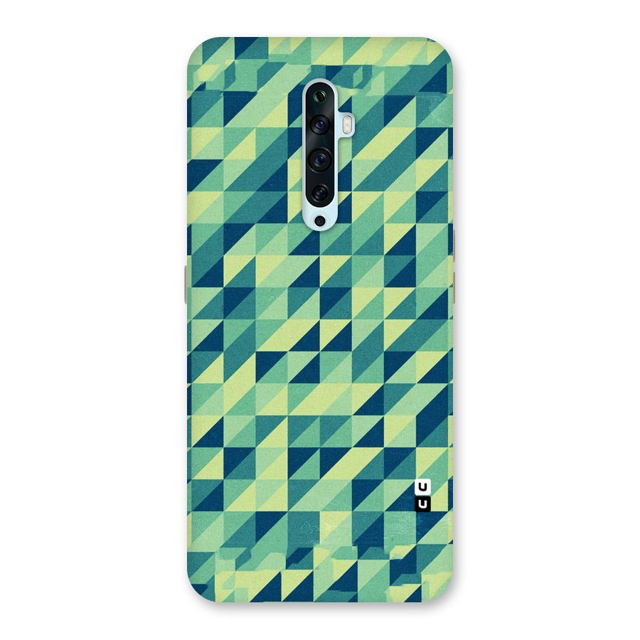 Shady Green Back Case for Oppo Reno2 Z
