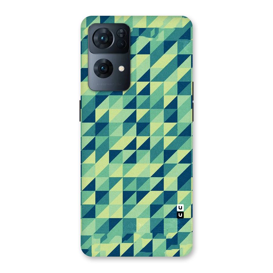Shady Green Back Case for Oppo Reno7 Pro 5G