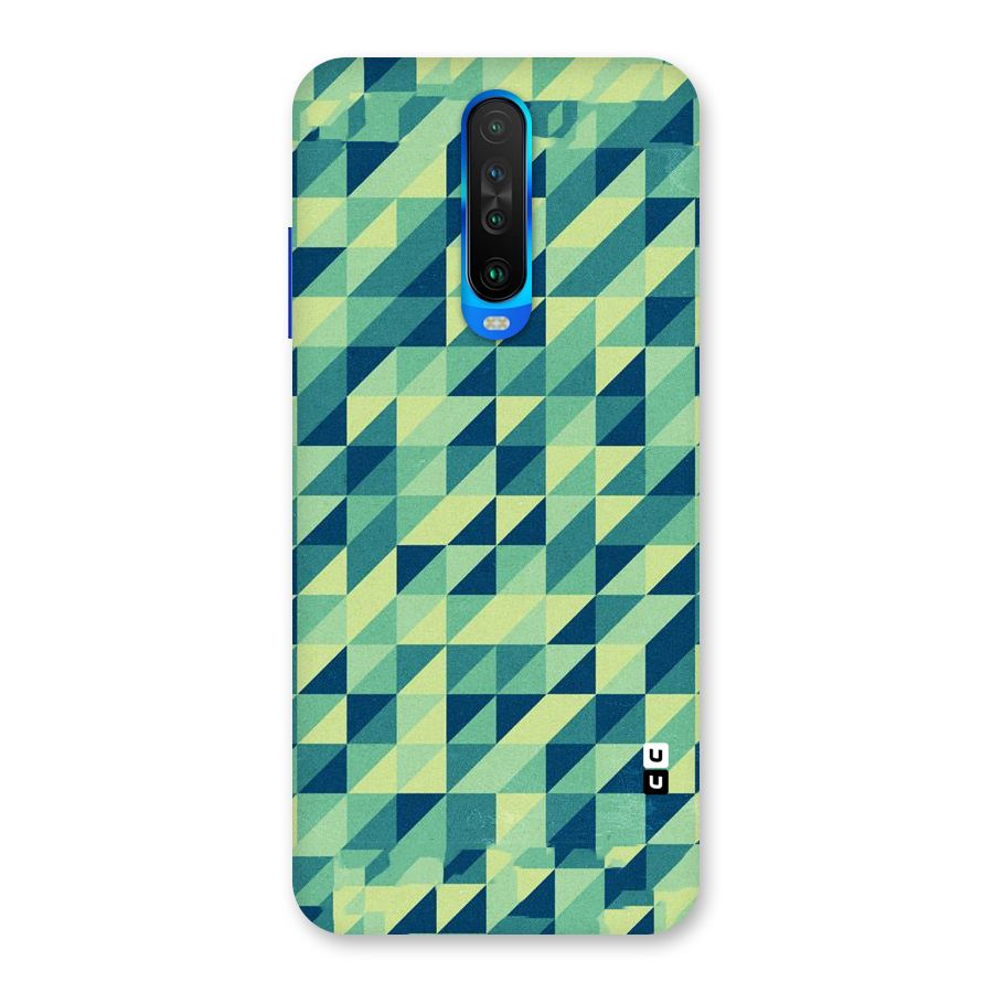 Shady Green Back Case for Poco X2