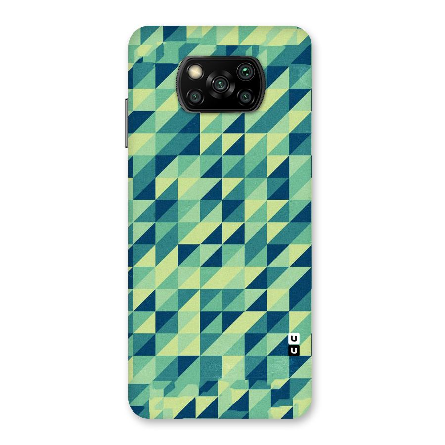 Shady Green Back Case for Poco X3