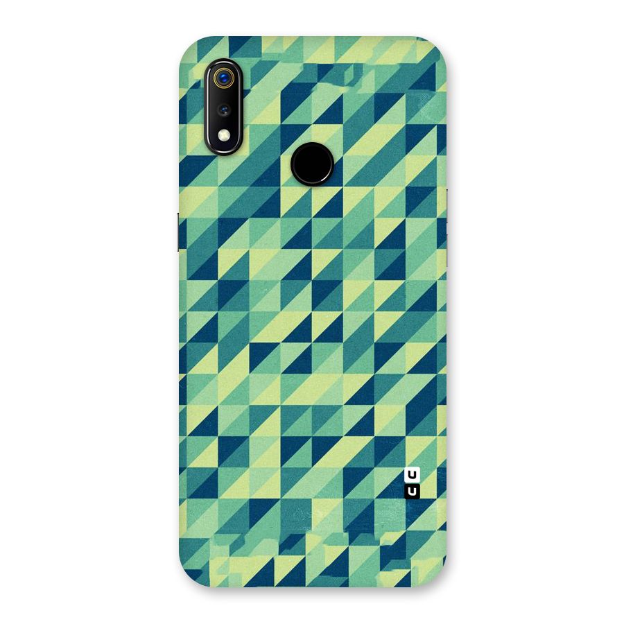 Shady Green Back Case for Realme 3
