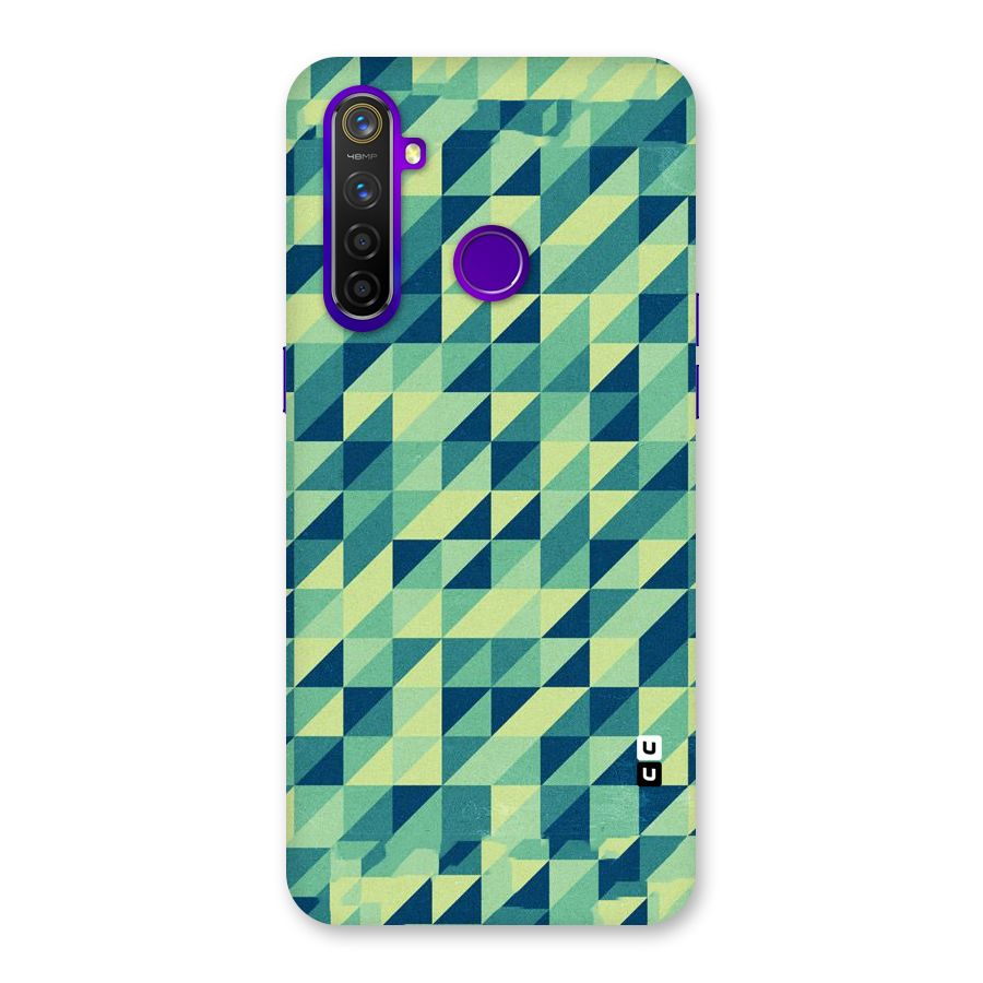 Shady Green Back Case for Realme 5 Pro