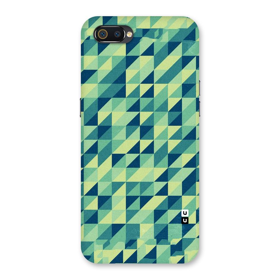 Shady Green Back Case for Realme C2